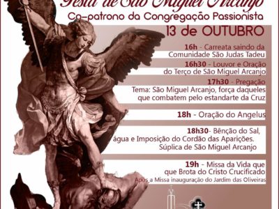 Venha fazer parte da Festa de São Miguel Arcanjo