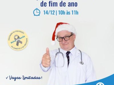 Palestra: Nutrição, Diabetes e festas de fim de ano